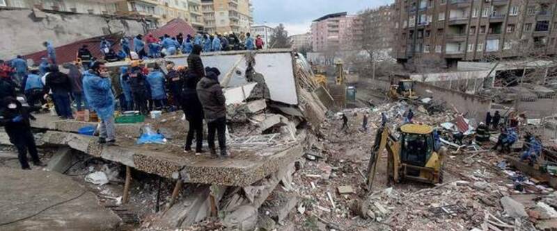 2023 Turkey Earthquake Damage Diyarbakir